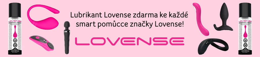 Lubrikant Lovense zdarma ke každé smart pomůcce značky Lovense!